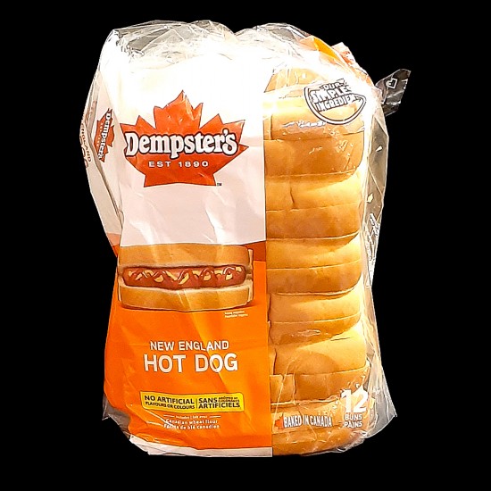 Dempster's Hot Dog Buns (12 Buns)
