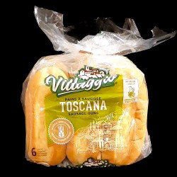 Villaggio Toscana Sausage Buns (6 Buns)
