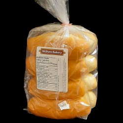 McBuns Bakery Hot Dog Rolls (8 Pack)