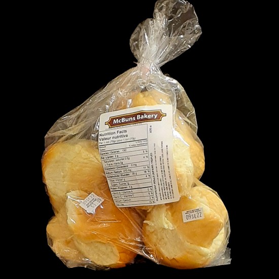 McBuns Bakery Cloverleaf Rolls (6 Pack)