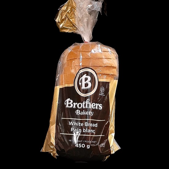 Brother's Bakery White Bread (450g)