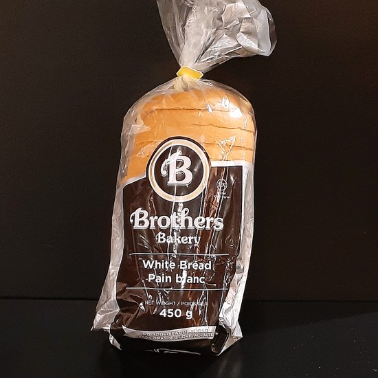 Brother's Bakery Sugar Free White Bread (450g)