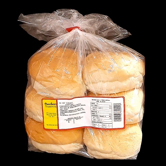 Brother's Bakery Kaiser Buns (6 Pack)