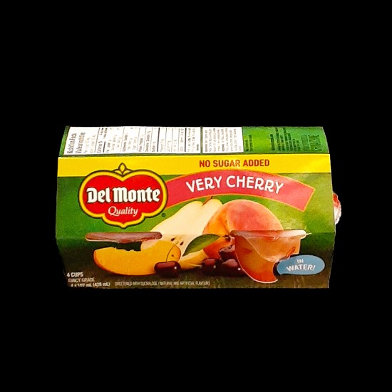 Del Monte Very Cherry Fruit Cups (4 x 112.5ml)