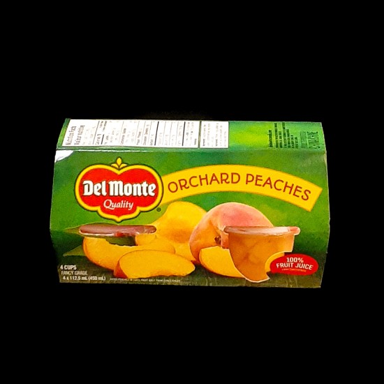 Del Monte Orchard Peaches Fruit Cups (4 x 112.5ml)