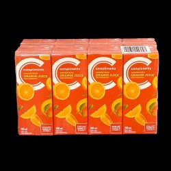Compliments Orange Juice Boxes (8 x 200ml)