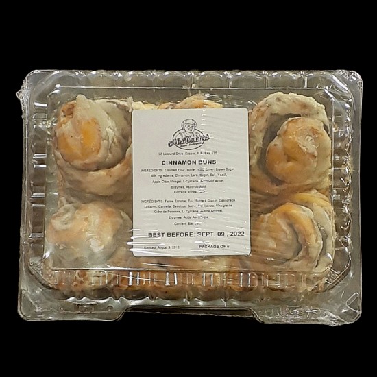 Mrs. Dunster's Cinnamon Buns (6 Pack)