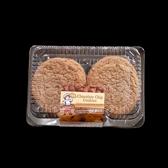 Brother's Bakery Chocolate Chip Cookies (12 Pack)