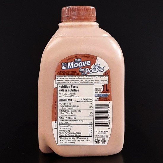 Milk on the Moove Chocolate Milk (1L)