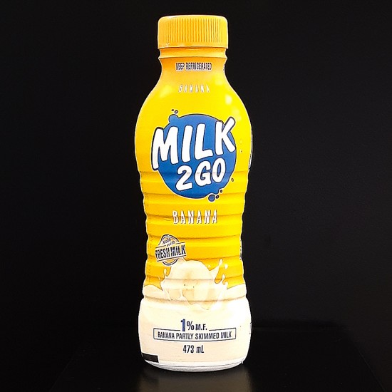Milk to Go Banana Milk 1% (473ml)