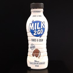Milk to Go Cookies & Cream Milk 1% (473ml)