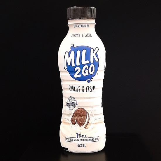 Milk to Go Cookies & Cream Milk 1% (473ml)