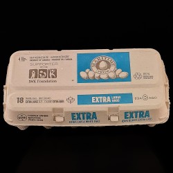 Extra Large White Eggs (18 Pack)