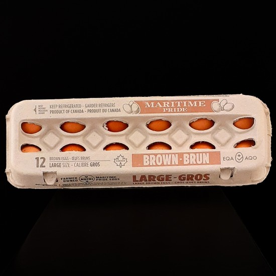 Large Brown Eggs (12 Pack)