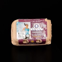 Large White Eggs - Omega 3 (6 Pack)