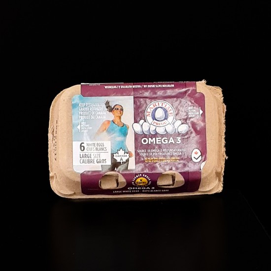 Large White Eggs - Omega 3 (6 Pack)