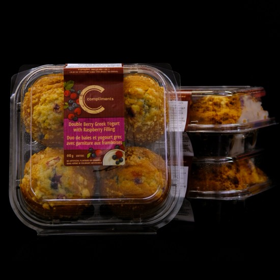 Compliments Cinnamon Coffee Cake Muffins (4-Pack)