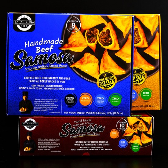 Sai Krishna Handmade Samosa (520g)