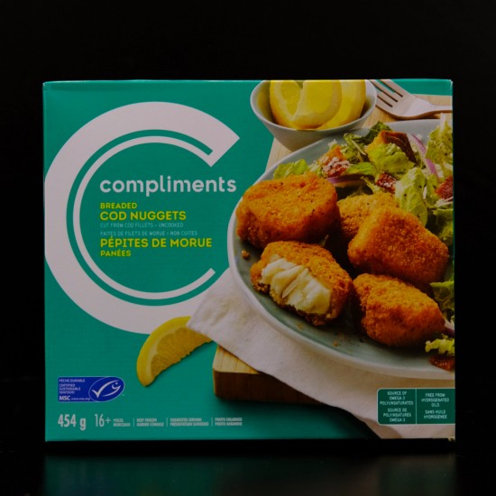 Compliments Breaded Cod Nuggets (454g)