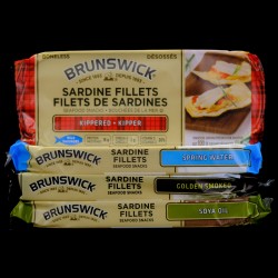 Brunswick Sardine Fillets Seafood Snacks (100g)