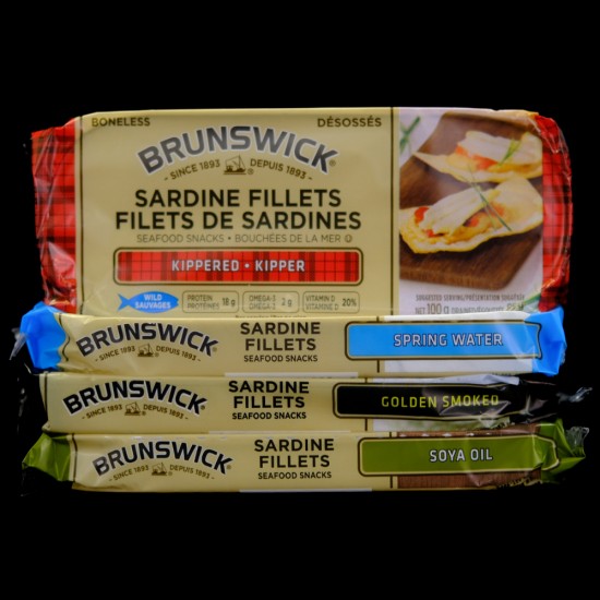 Brunswick Sardine Fillets Seafood Snacks (100g)