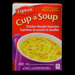 Lipton Cup-a-Soup Chicken Noodle Supreme Soup Mix (4 Pouches) (61g)