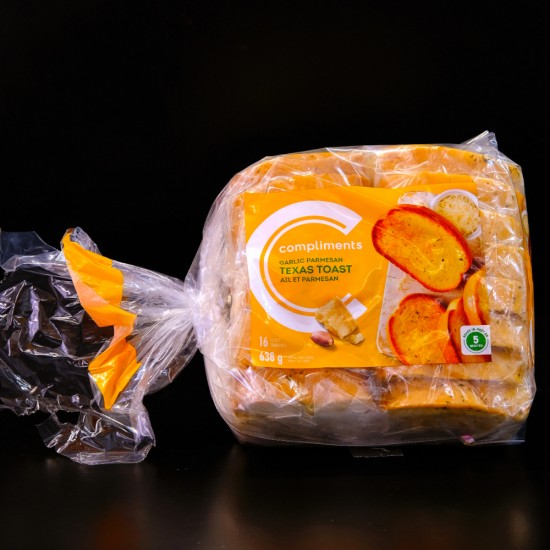 Compliments Texas Toast Garlic Parmesan (16 Slices) (638g)
