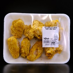Breaded Chicken Wings (Mild) (Cooked) ($4.99/lb)