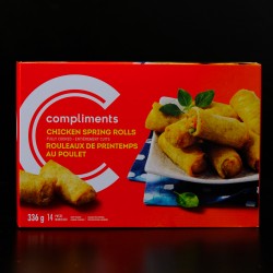 Compliments Chicken Spring Rolls (14 Pieces) (336g)