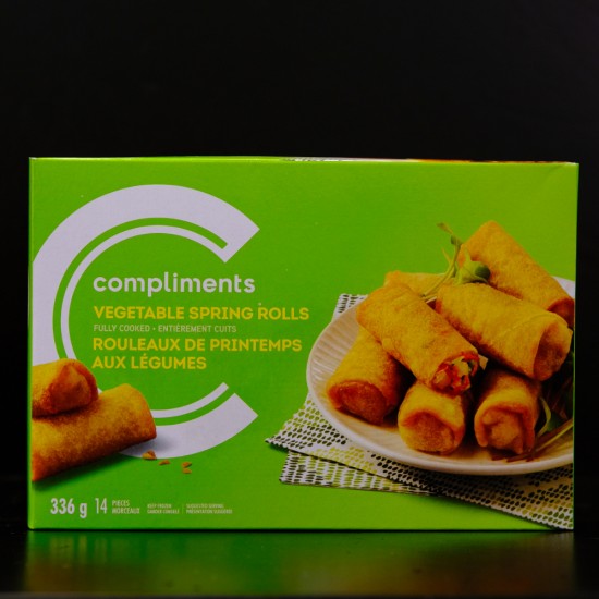 Compliments Vegetable Spring Rolls (14 Pieces) (336g)