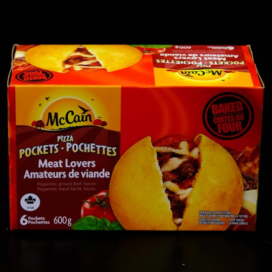 McCain Pizza Pockets (6 Pockets) (600g)