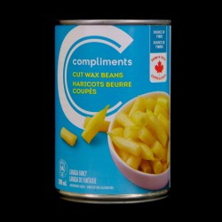 Compliments Cut Wax Beans (398ml)