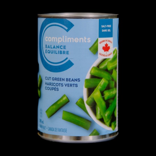 Compliments Balance Cut Green Beans (Salt-Free) (398ml)