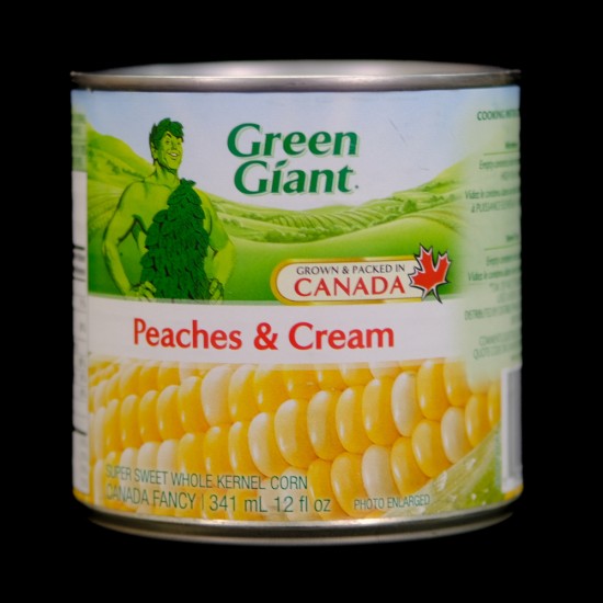 Green Giant Peaches & Cream Whole Kernel Corn (341ml)
