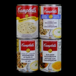 Campbell's Mushroom Soups (284ml)