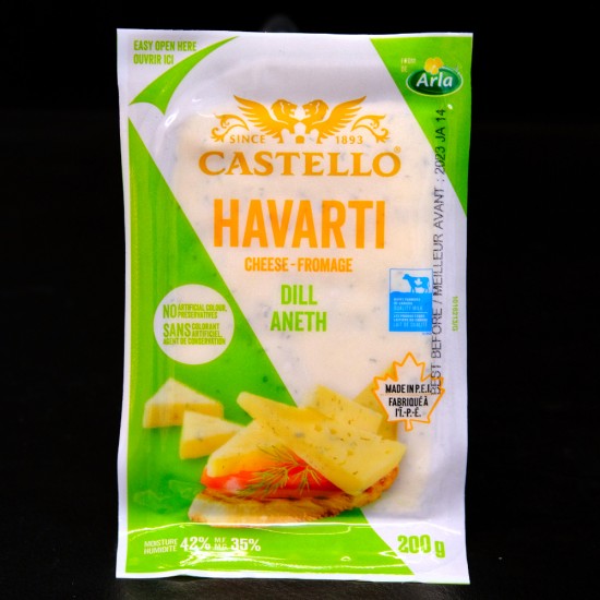 Castello Havarti Cheese with Dill (200g)