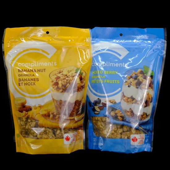 Compliments Banana Nut Granola (325g)