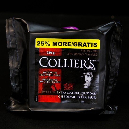 Collier's Extra Mature Cheddar Cheese (250g)