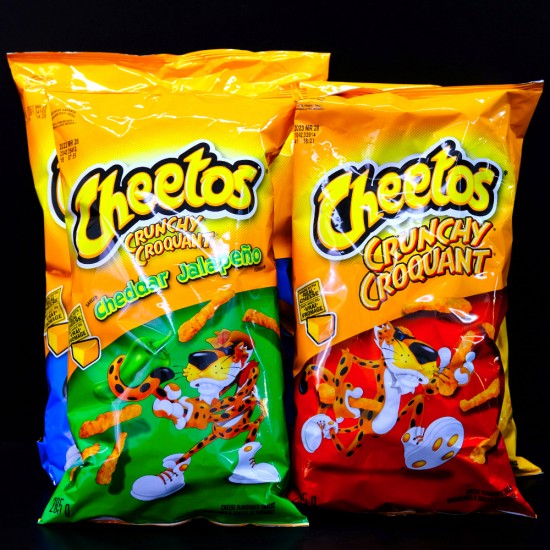 Cheetos Crunchy Cheese-Flavored Snacks (285g)(Assorted)