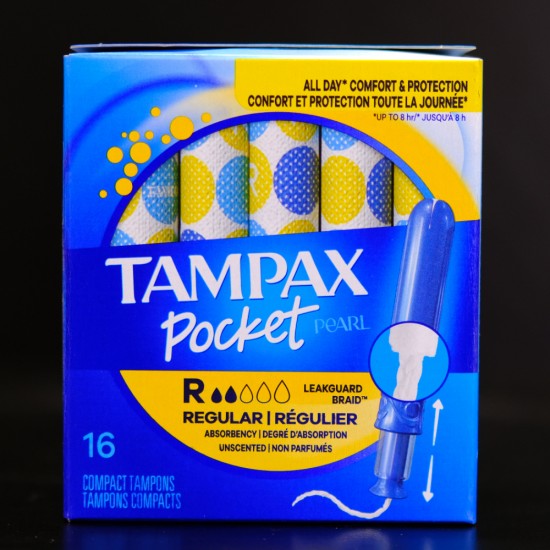 Tampax Pocket Pearl Regular Tampons (16 Count)